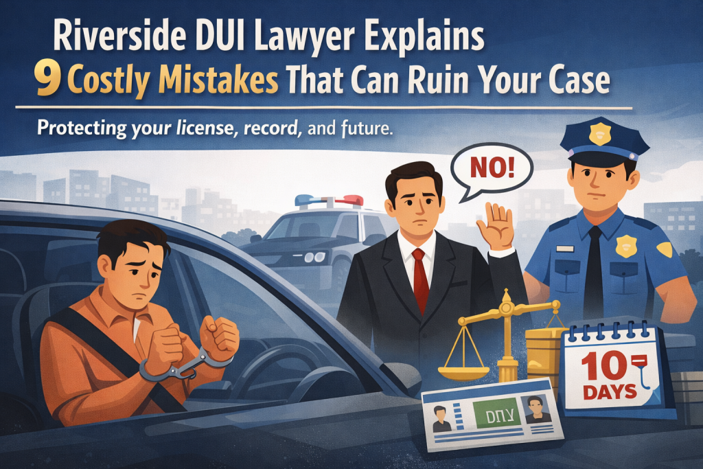 Riverside DUI lawyer
