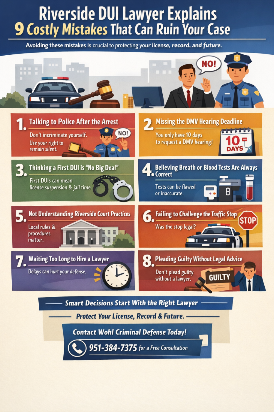 Riverside DUI Lawyer Explains 9 Costly Mistakes That Can Ruin Your Case 3 Riverside DUI lawyer