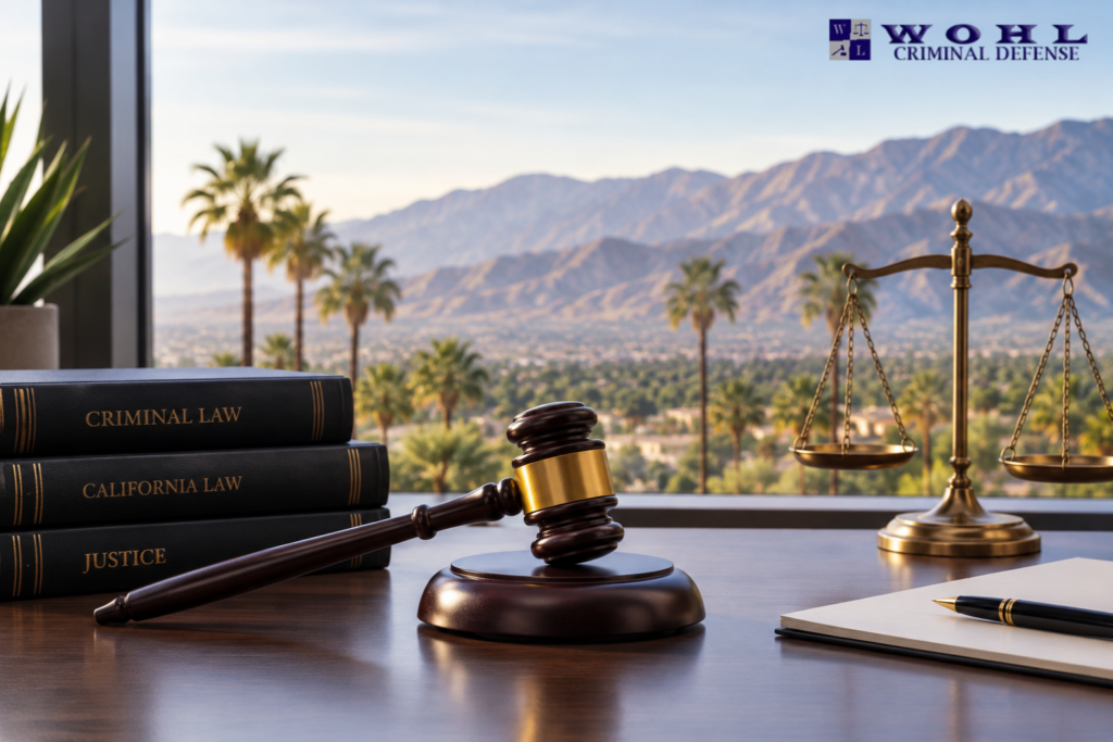 Coachella Valley Criminal Defense Attorney